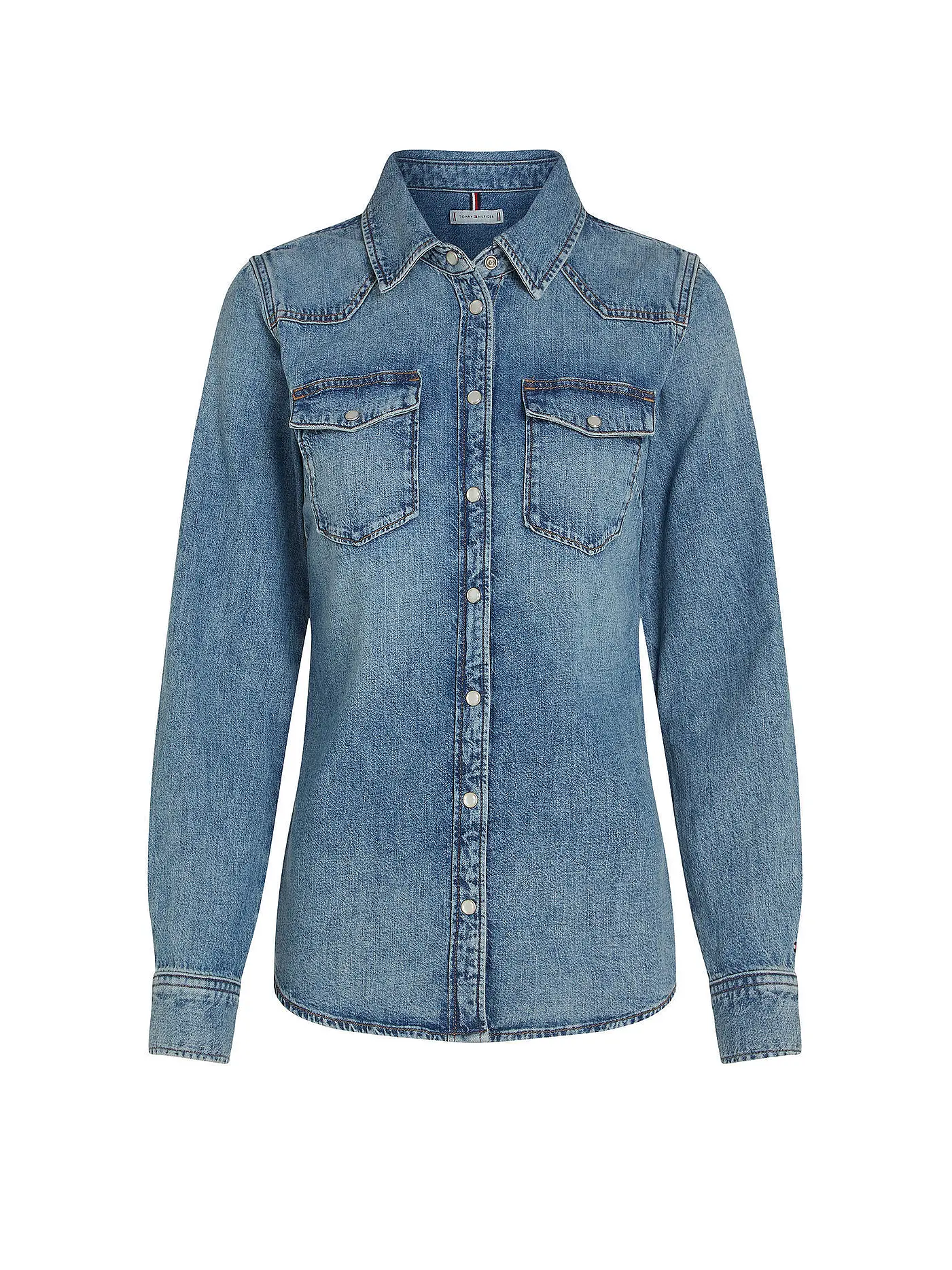 TOMMY HILFIGER | Jeansbluse | 